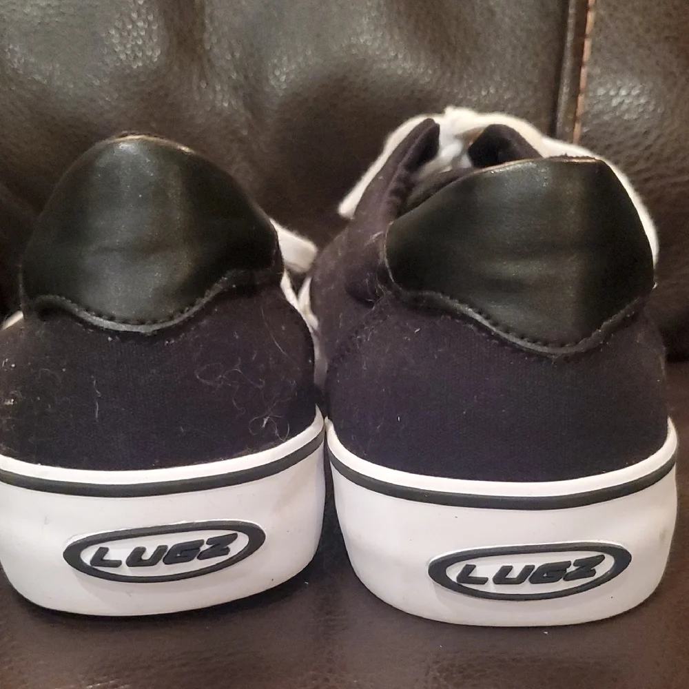 2/$25 Women's Black Canvas Sneakers. Size 9.5